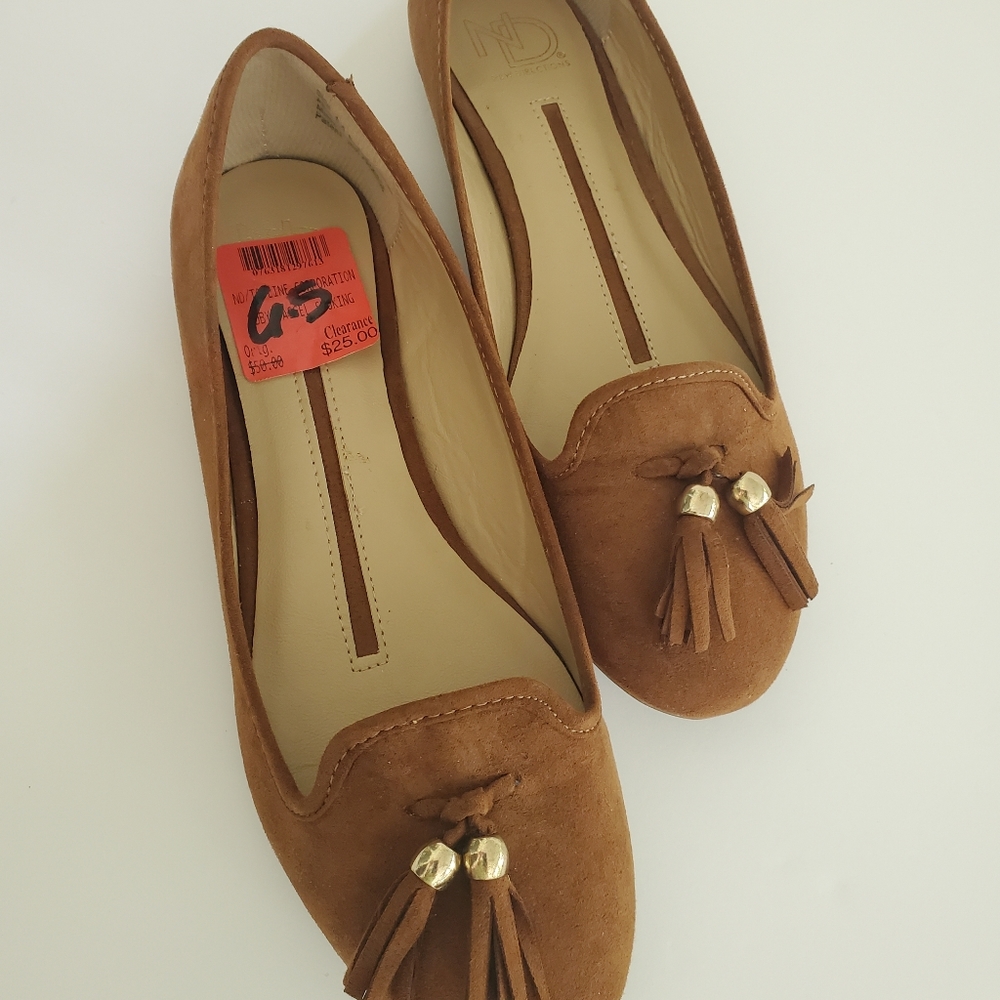 Women's Tassel Flats 6.5